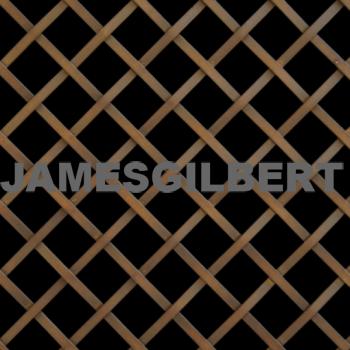Handwoven Bronze Decorative Grille with 3mm Plain Wire and 13mm Diamond Aperture